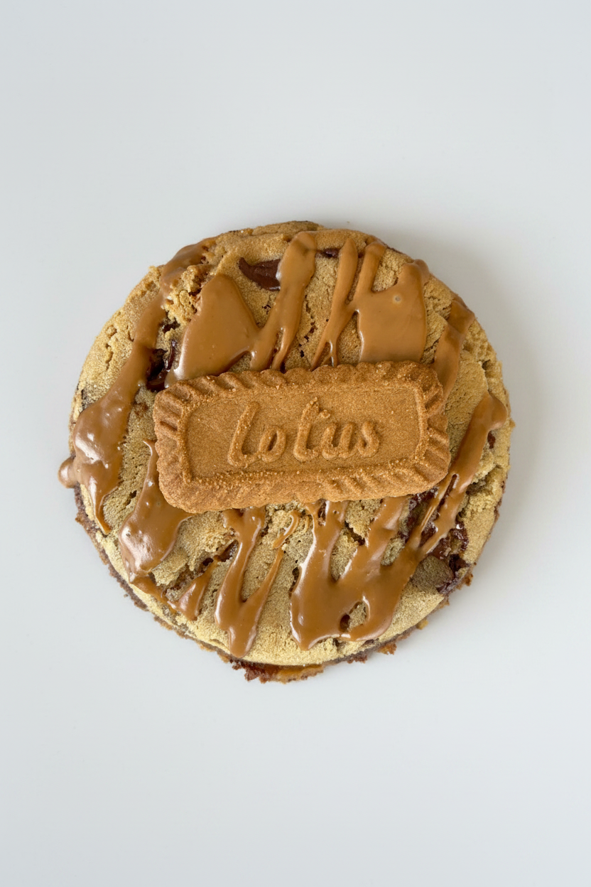 Lotus Drizzle giant cookie- Dairy