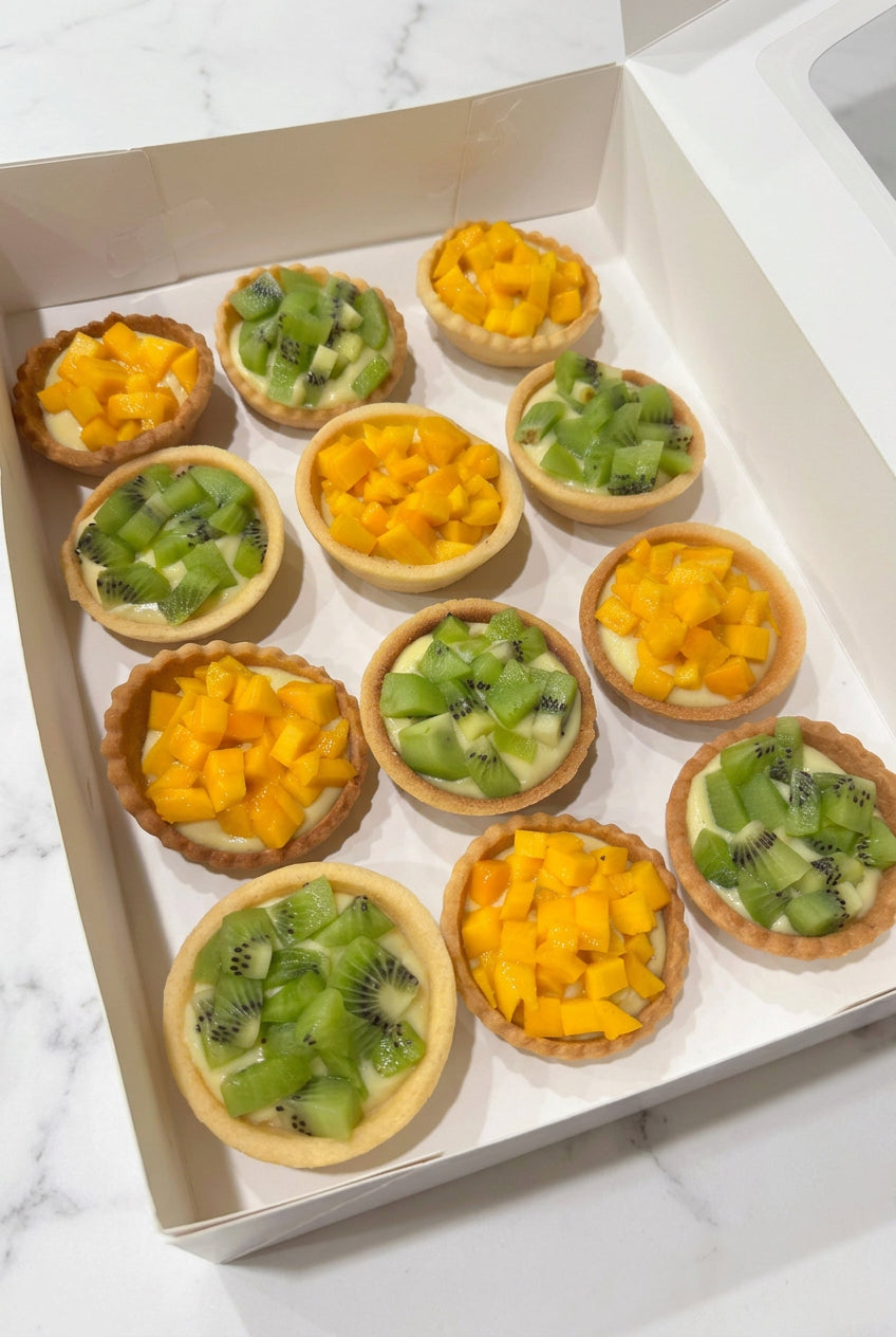 Mini fruit tarts dairy/pareve : dozen