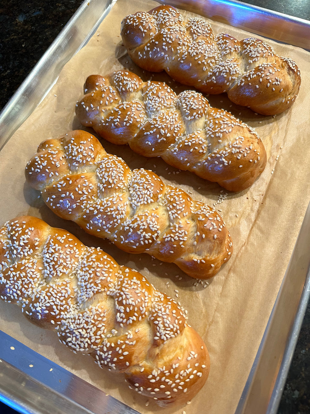 6 Challah Rolls