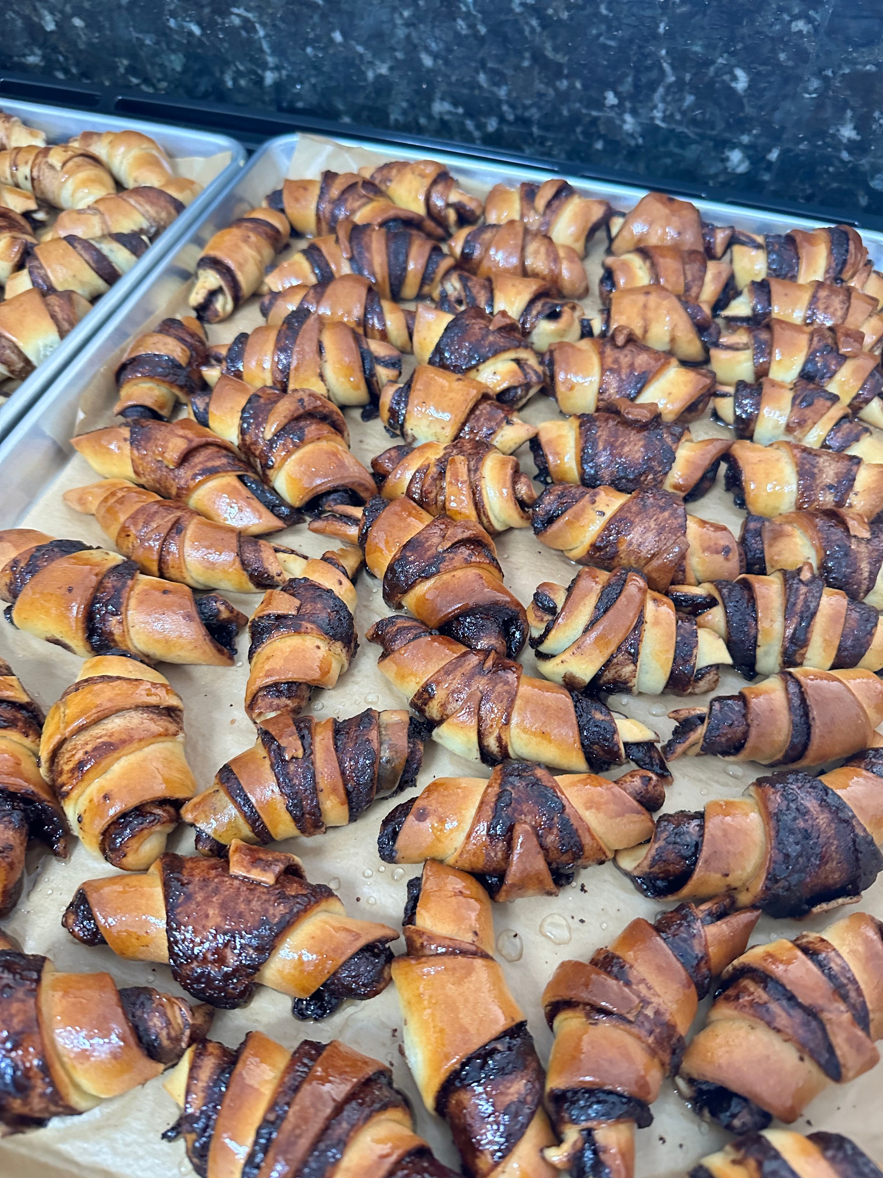 Rugulach pastry single