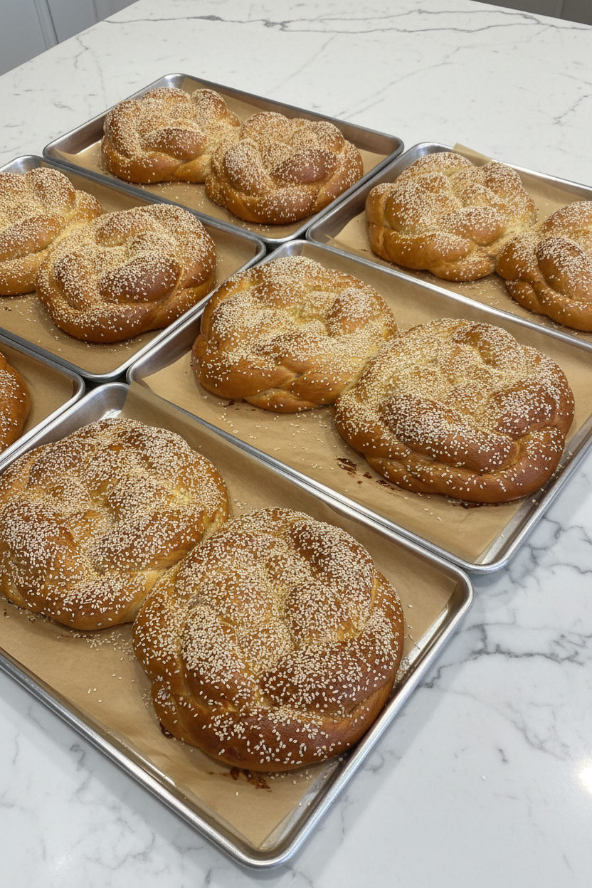 Big round challah - rosh hashana