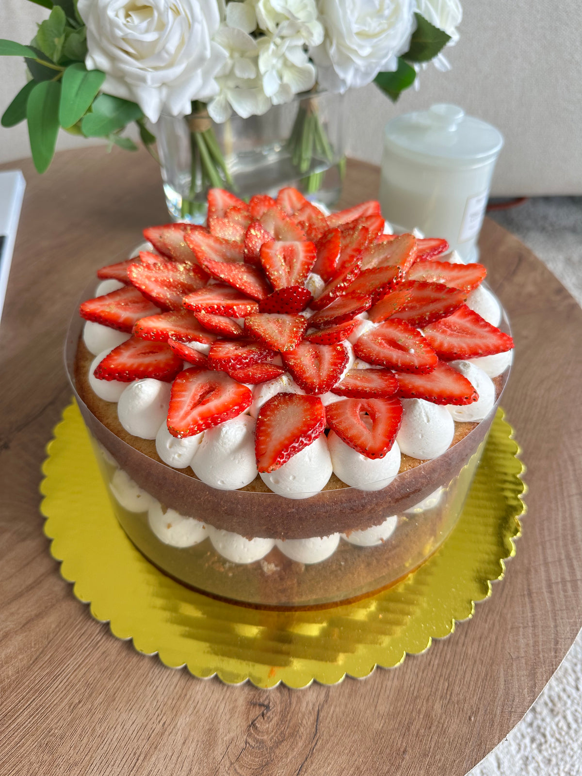 Strawberry Shortcake-Dairy/Pareve