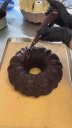 Dark Chocolate Cake with silky Ganache- Dairy/Pareve