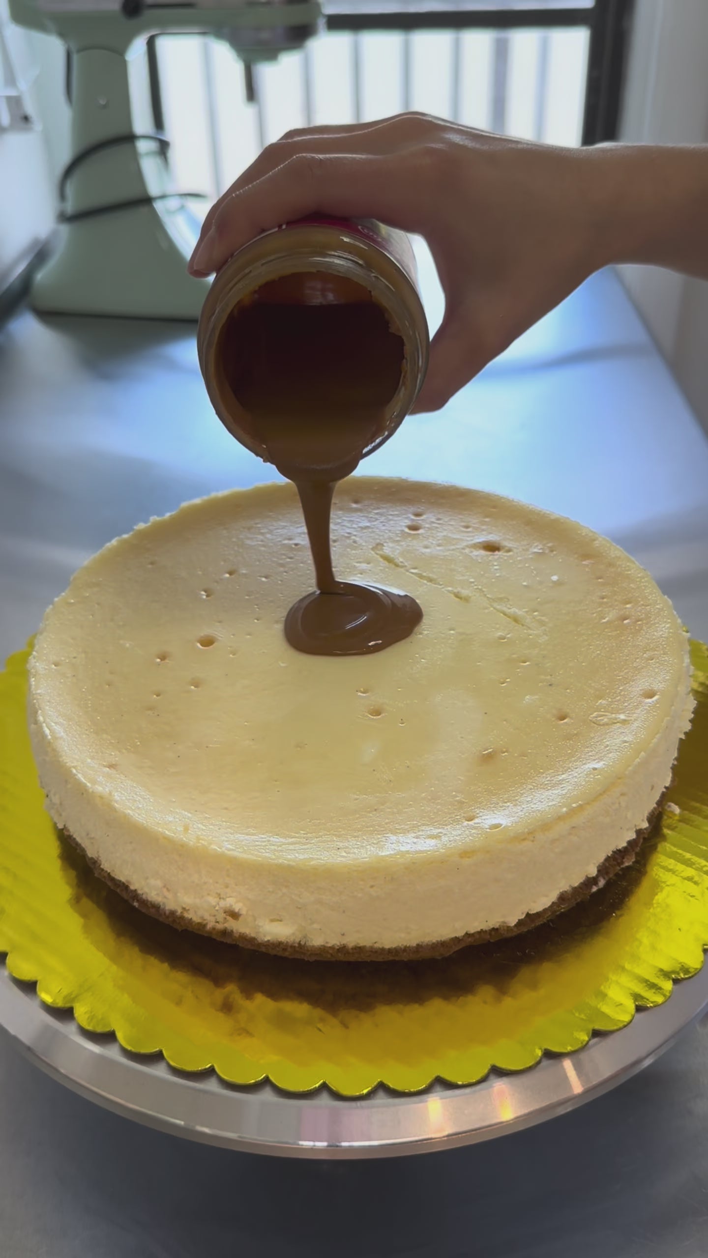 Classic 9-Inch New York-Style Cheesecake- Dairy